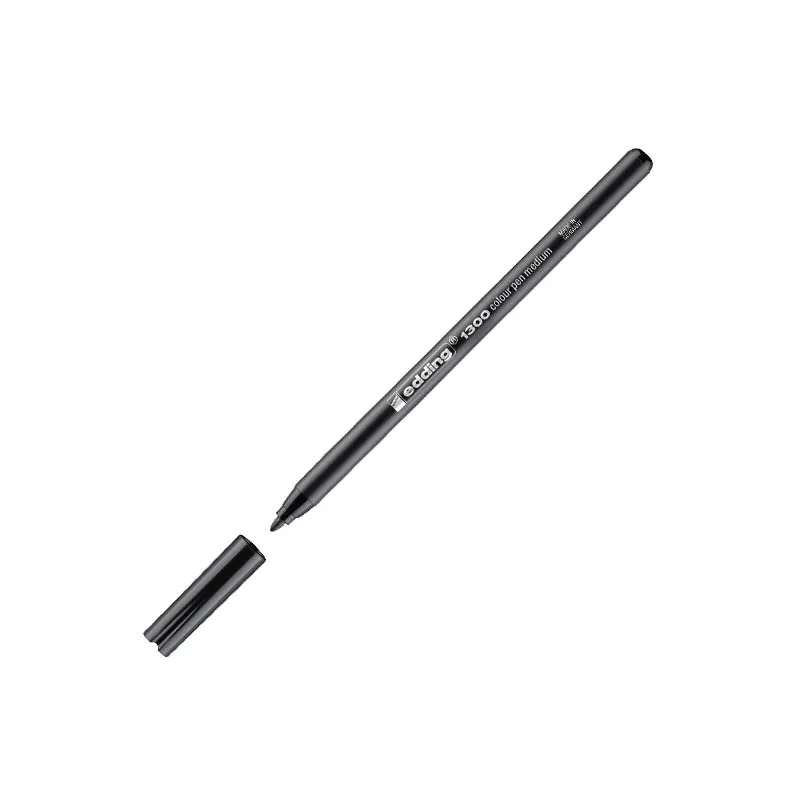 Rotulador Edding 1300 Negro Punta de Fibra