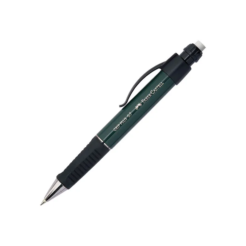 Portaminas 0,7mm Faber-Castell Grip Plus Verde