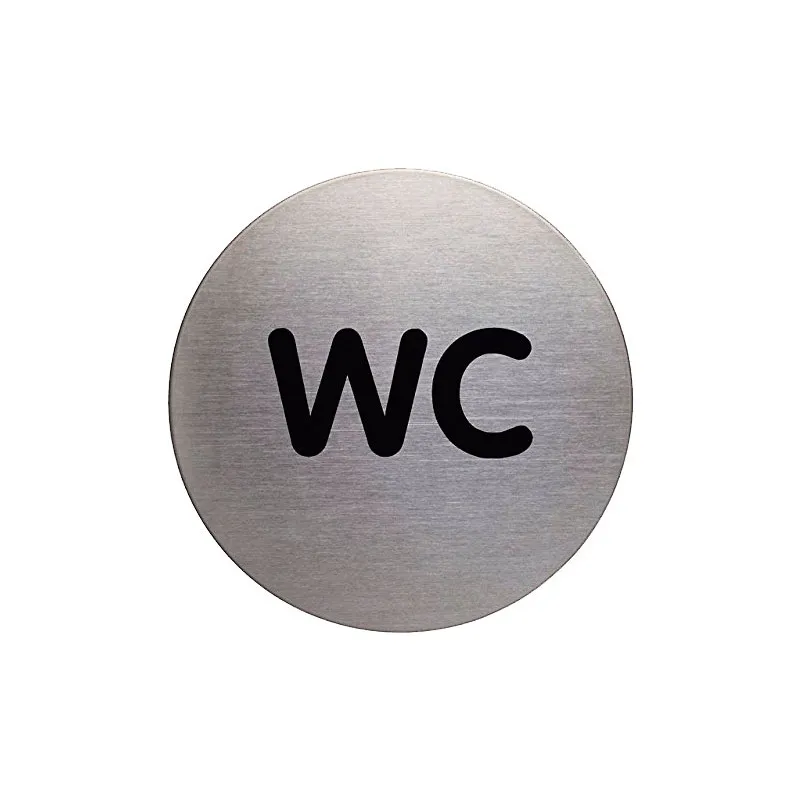 Pictograma adhesivo WC Durable