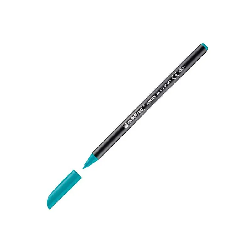 Rotulador Edding 1200 Turquesa Punta de Fibra
