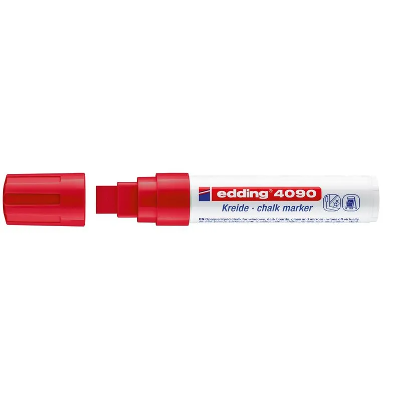 Marcador tiza líquida Edding 4090 Verde