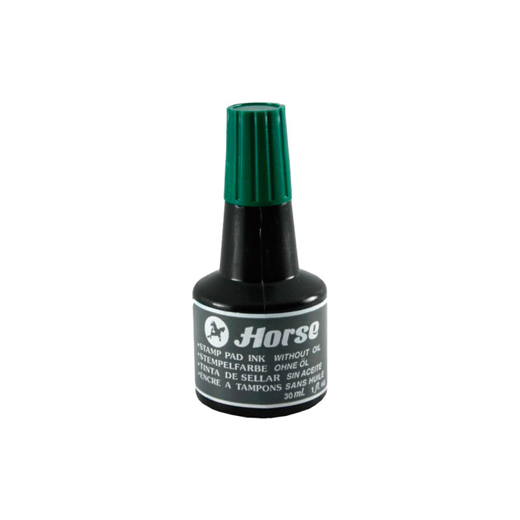 Tinta para tampón de sellar Horse Verde