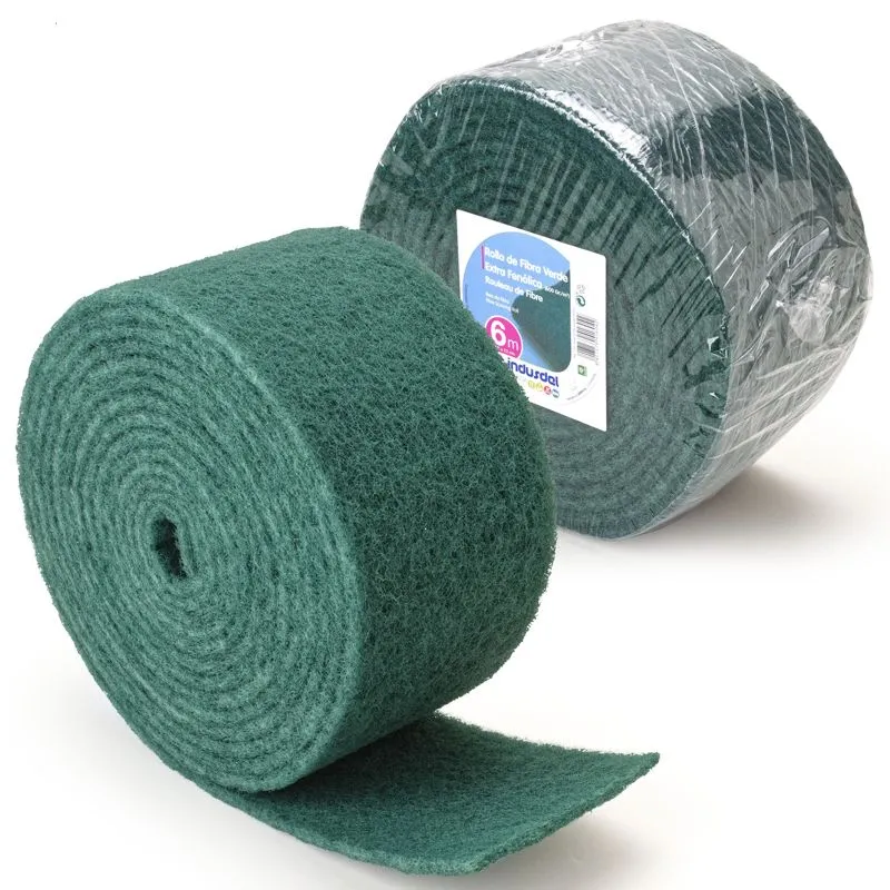 Rollo De Fibra Verde Extra 600X13Cm