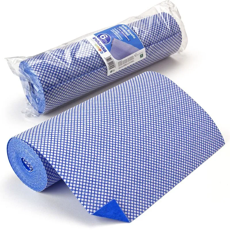 Rollo bayeta universal azul 38x600cm