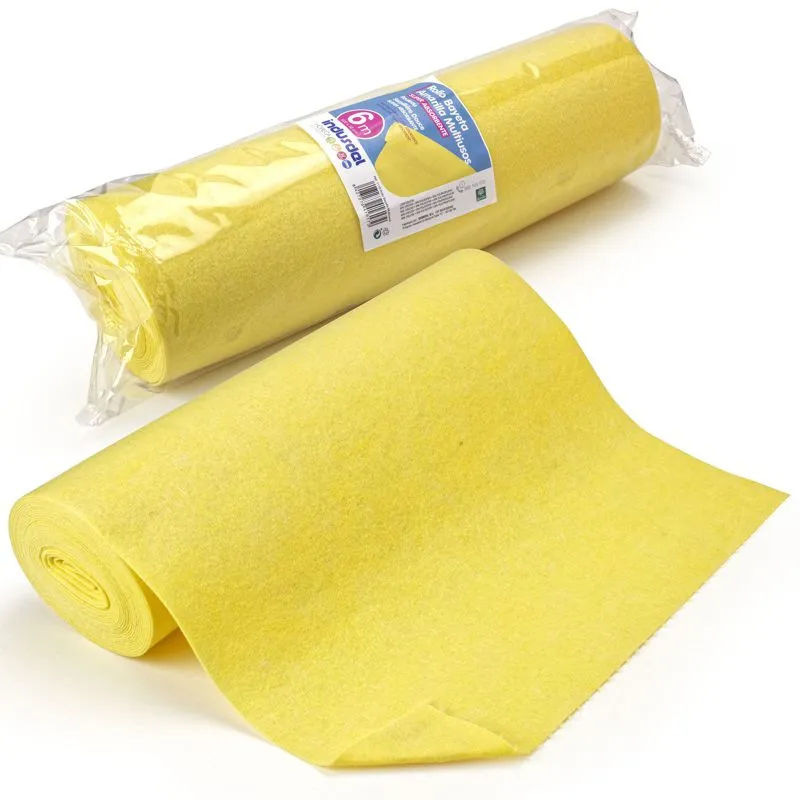 Rollo bayeta amarilla multiusos 38x600cm