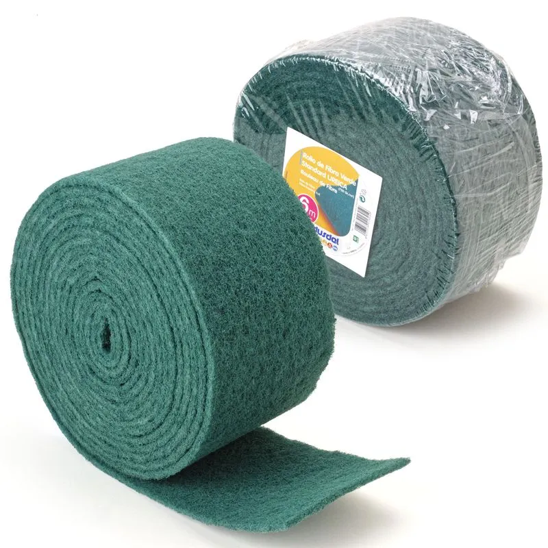 Rollo de fibra verde Standard 13x600cm