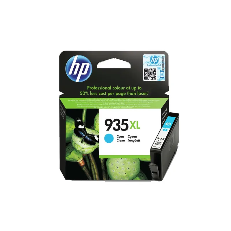 Cartucho inkjet HP 935XL de alta capacidad cian 825 páginas