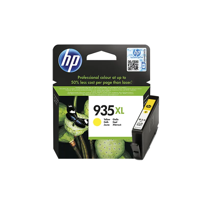 Cartucho inkjet HP 935XL de alta capacidad amarillo 825 páginas