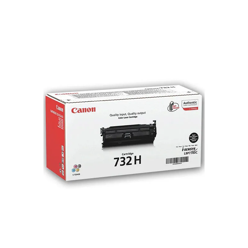 Tóner Canon 732hbk Negro 12000 páginas