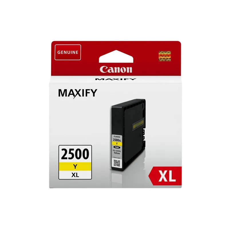 Cartucho inkjet Canon PGI-2500y XL Amarillo 1520 páginas