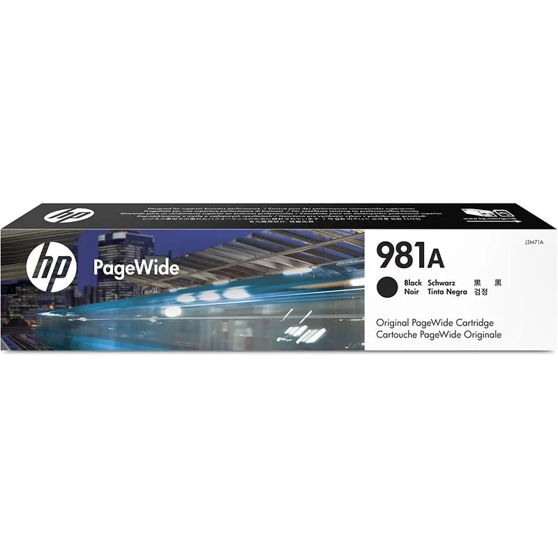 Cartucho Inkjet  HP 981A Negro 6.000 páginas