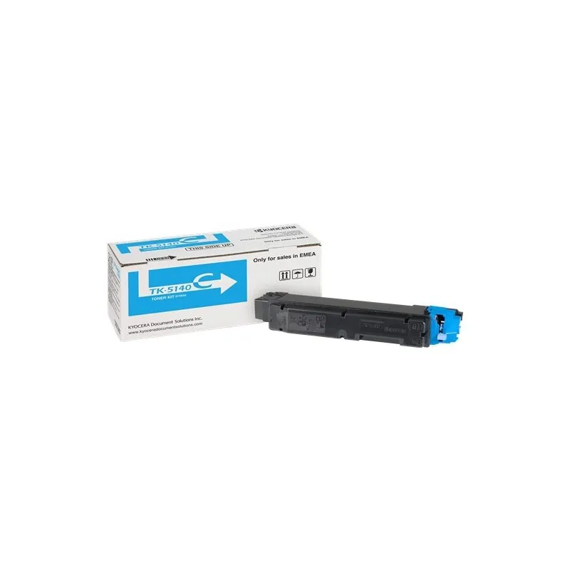 Tóner Kyocera TK-5140C cian  5.000 páginas