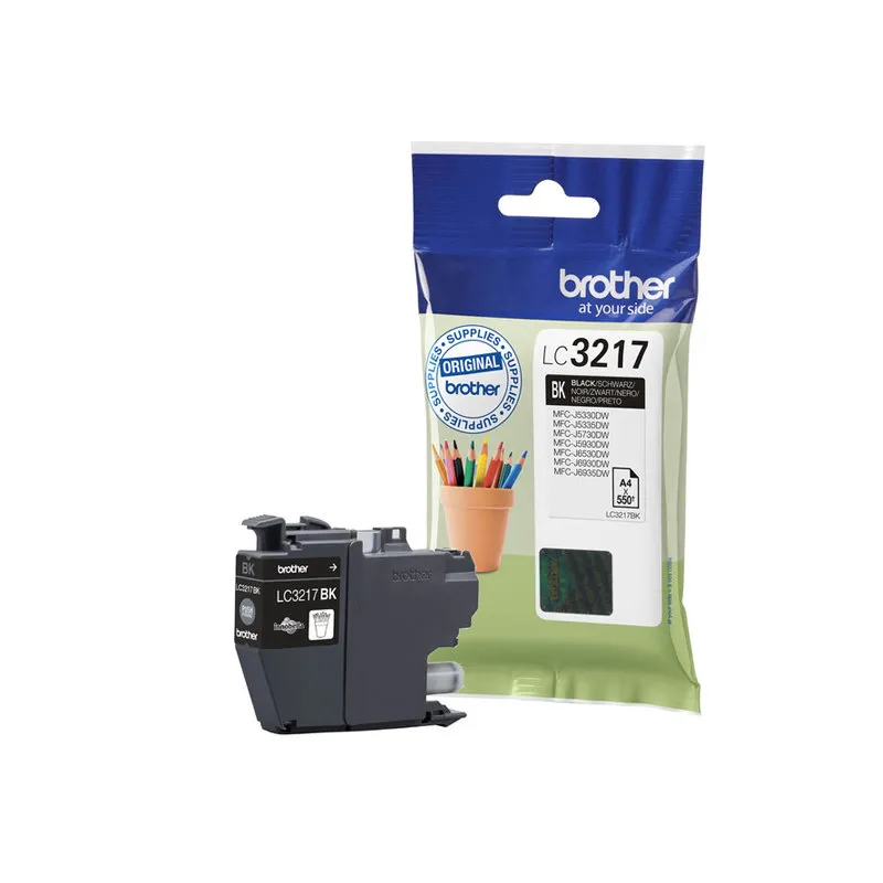 Cartucho Inkjet  Brother LC-3217 Negro 550 páginas