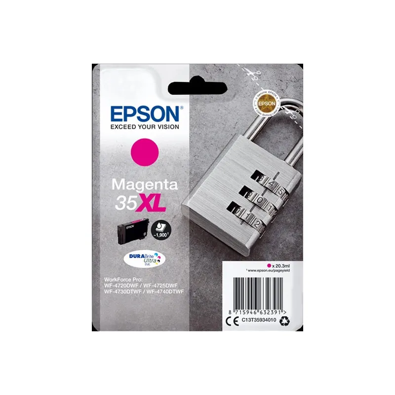 CARTUCHO MAGENTA EPSON 35XL 1.900 páginas