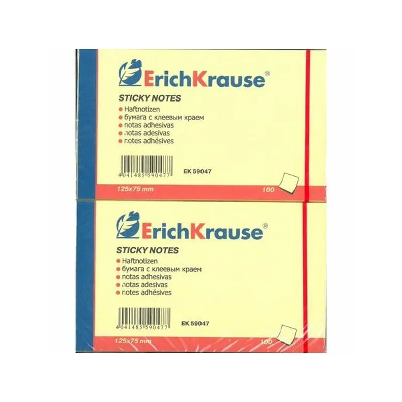 Bloc de Notas Adhesivas Sticky Erich Krause 40x50mm