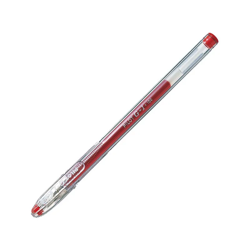 Bolígrafo de capuchón Pilot G1 Rojo 0,5 mm Gel