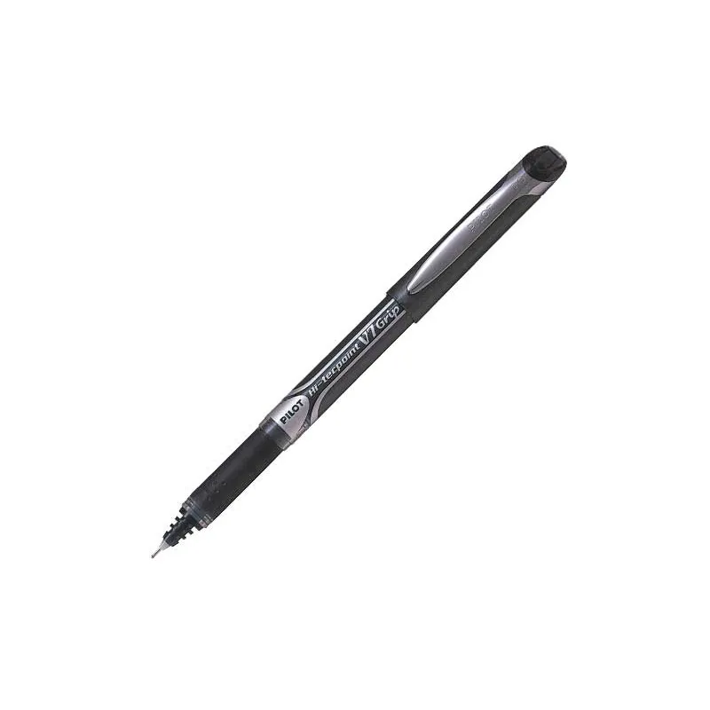 Rotulador de tinta líquida Pilot V7 Grip Negro