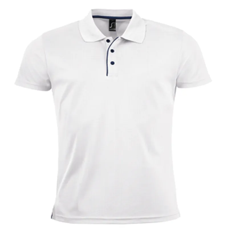 Polo Hombre Blanco  M/C BORDADO (T/XL) OCA HOTELES