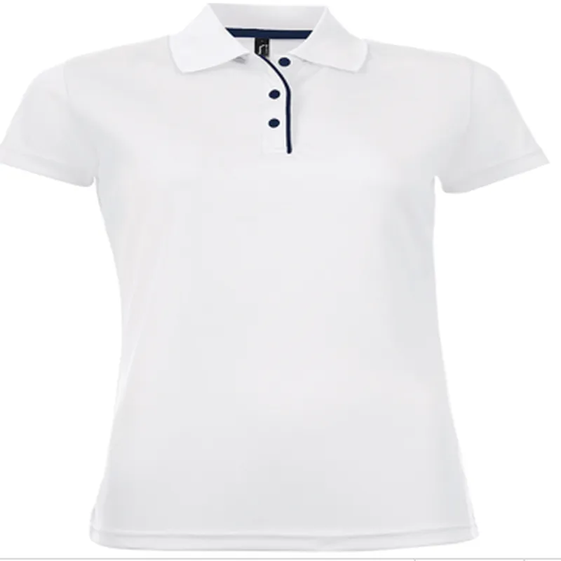 Polo Mujer Blanco  M/C BORDADO (T/L) OCA HOTELES