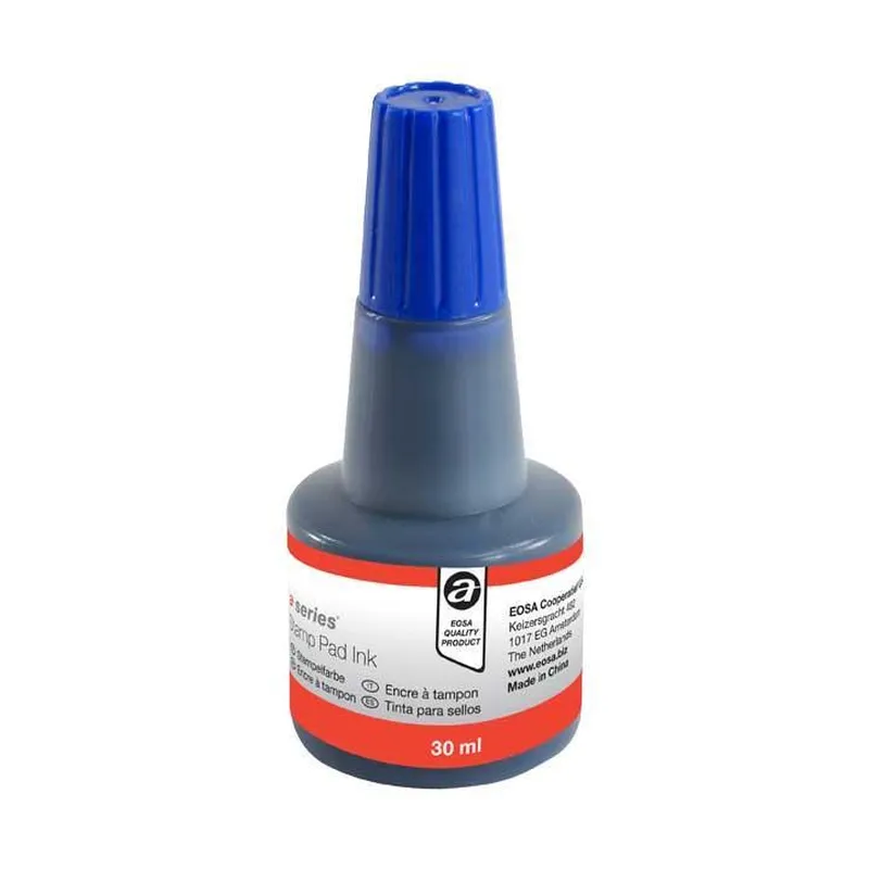 BOTE TINTA SELLOS A-SERIES 30ML AZUL AS1521