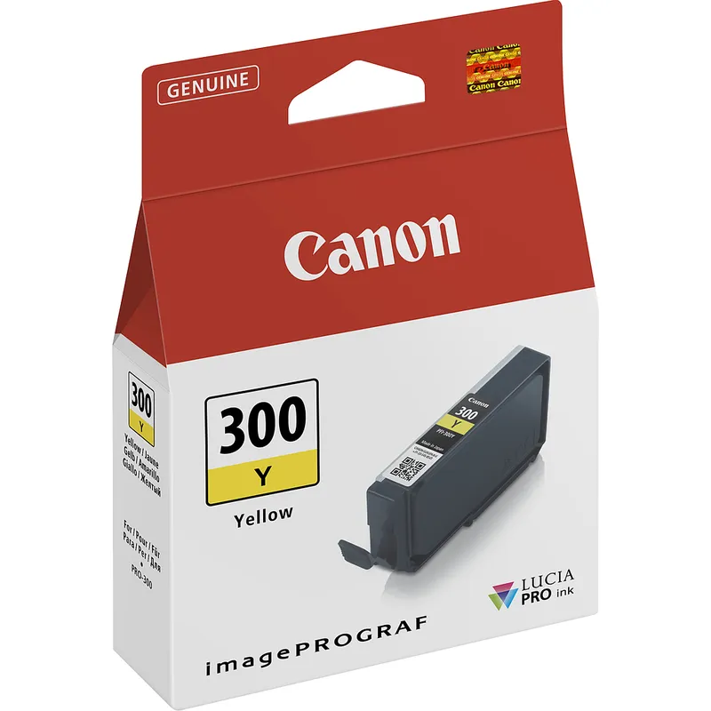 Cartucho Inkjet Canon PFI-300y amarillo