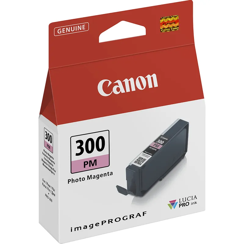 Cartucho Inkjet Canon PFI-300pm magentafoto