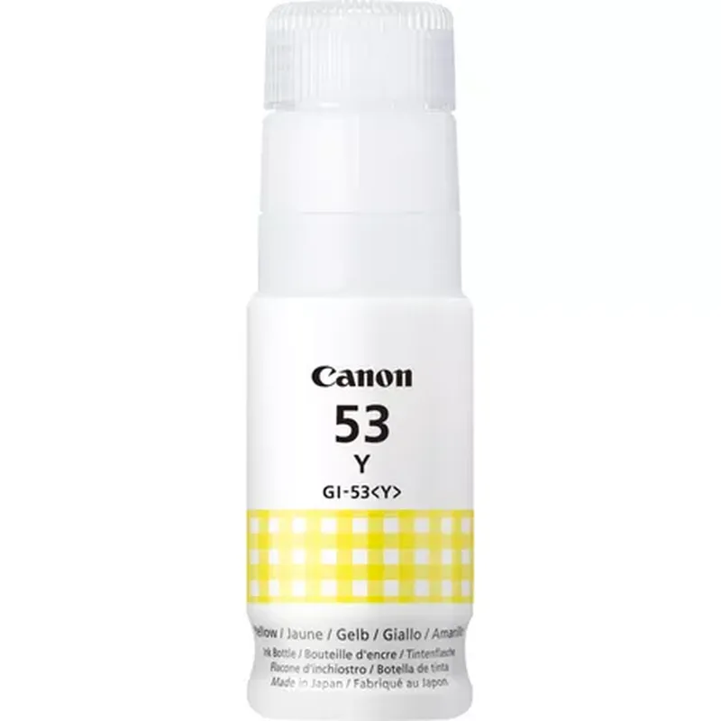Cartucho Inkjet Canon GI-53y amarillo 8.000 páginas