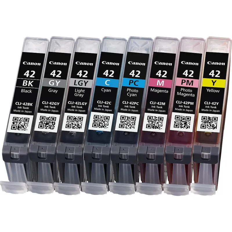 Cartucho Inkjet Canon CLI-42 Multipack negro , cian , magenta , amarillo 3.988 páginas