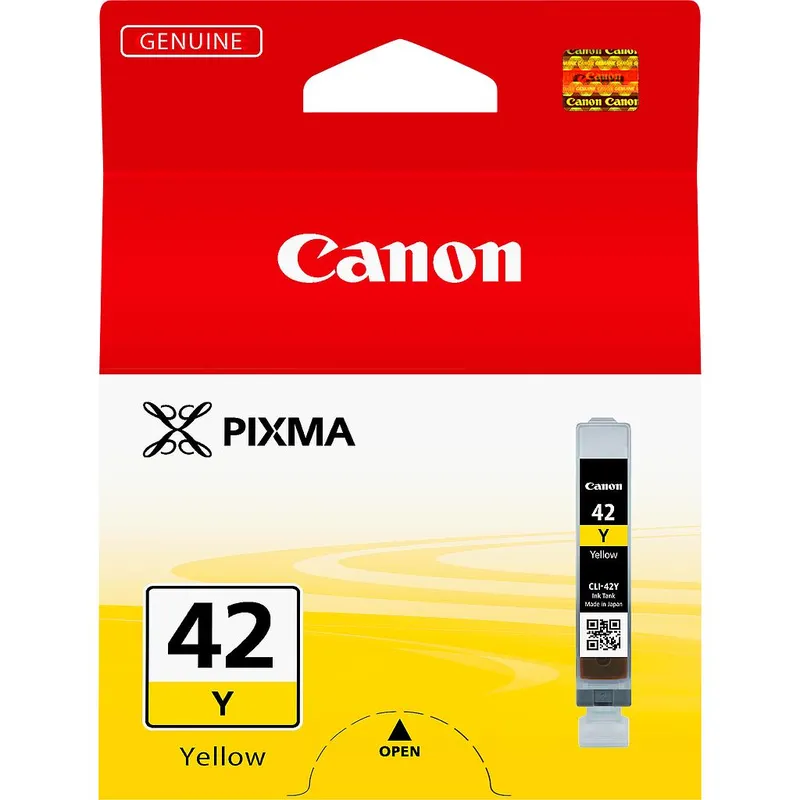 Cartucho Inkjet Canon CLI-42y amarillo 284 páginas