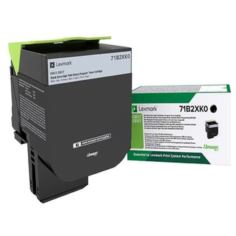 Tóner Lexmark 71B2XK0 negro 8.000 páginas