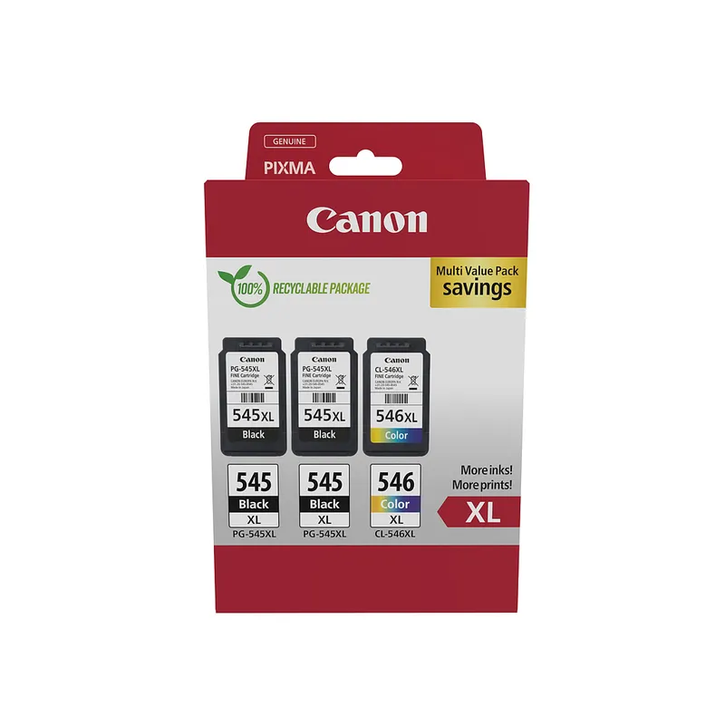 Cartucho Inkjet Canon PG-545XL+CL-546XL Multipack varios 700 páginas
