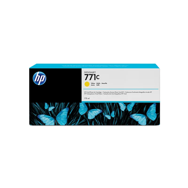 Cartucho Inkjet Hp 771C amarillo