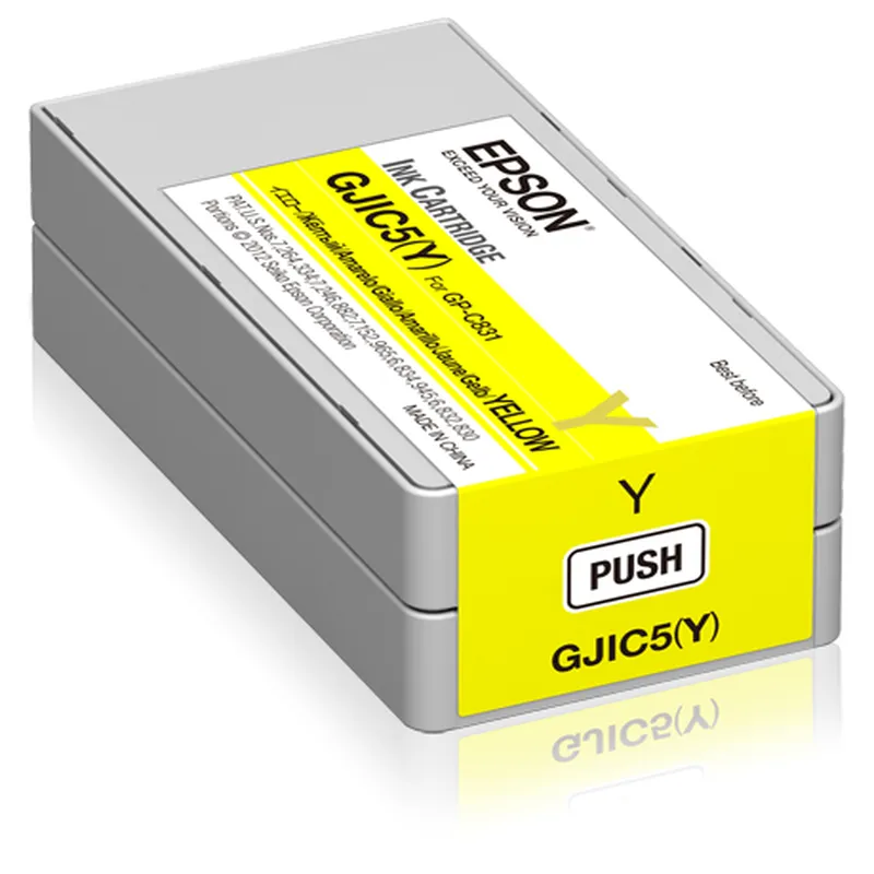 Cartucho Inkjet Epson GJIC5-Y amarillo