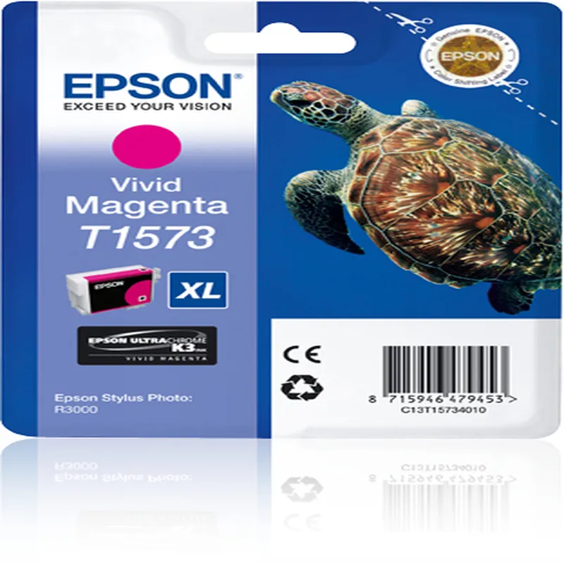Cartucho Inkjet Epson T1573 XL magenta 2.300 páginas