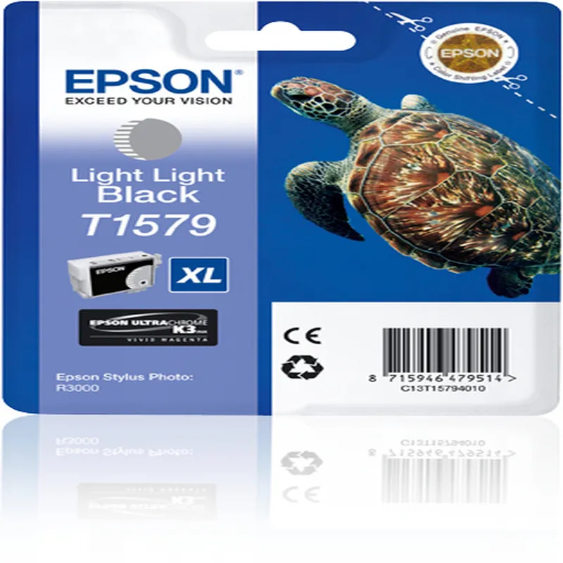 Cartucho Inkjet Epson T1579 XL lightlightblack 23.000 páginas
