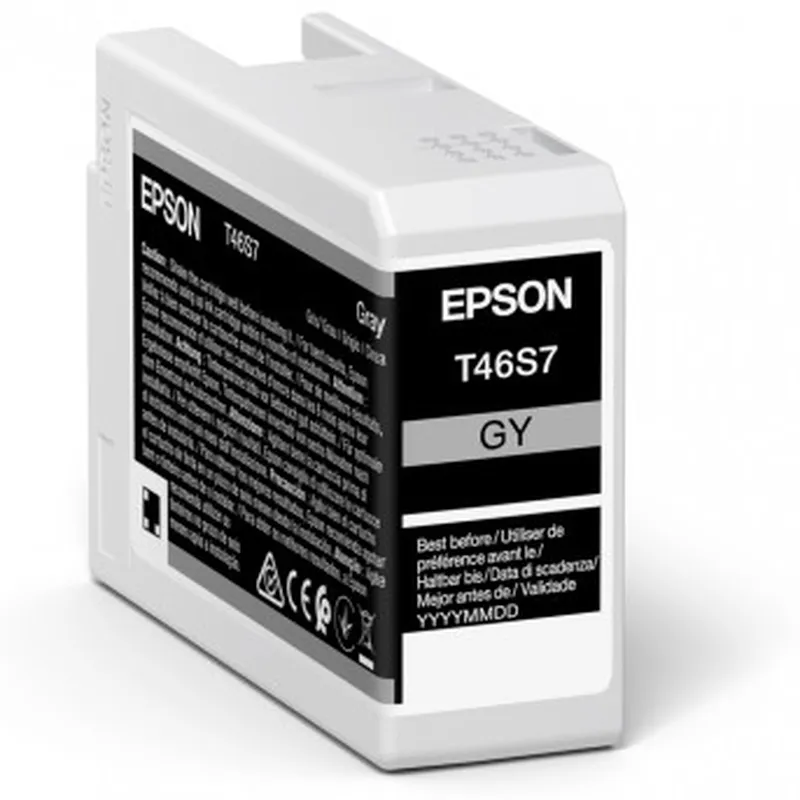 Cartucho Inkjet Epson T46S7 Gris