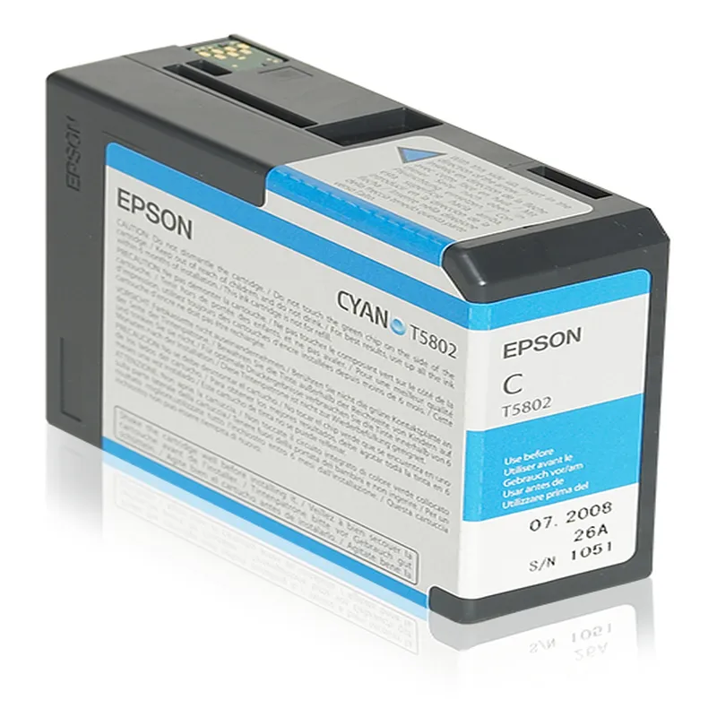 Cartucho Inkjet Epson T5802 cian