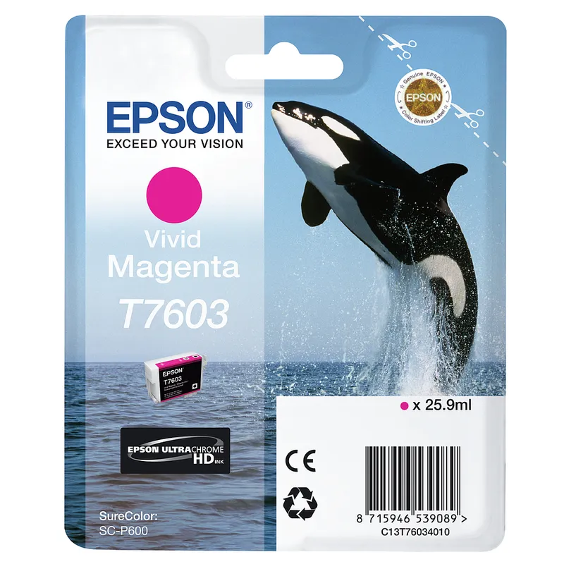Cartucho Inkjet Epson T7603 magenta