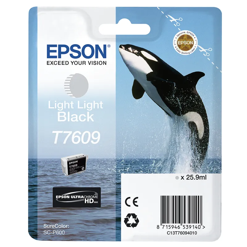 Cartucho Inkjet Epson T7609 gris