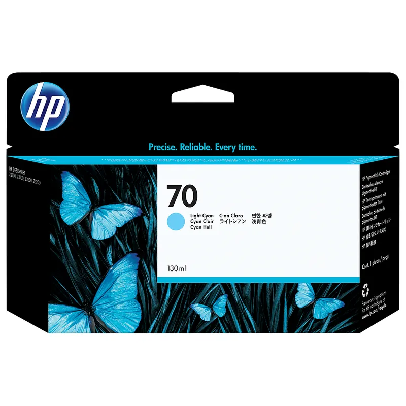 Cartucho Inkjet Hp 70 Cian