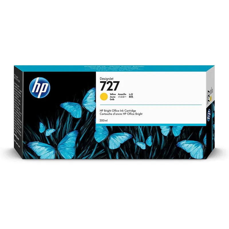 Cartucho Inkjet Hp 727 amarillo