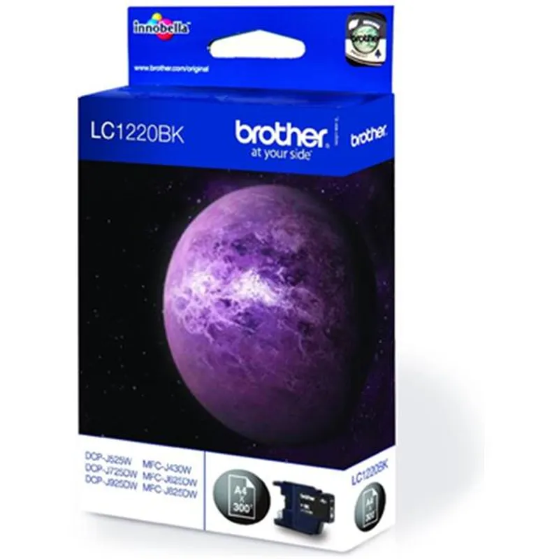 Cartucho Inkjet Brother LC1220BK negro 300 páginas