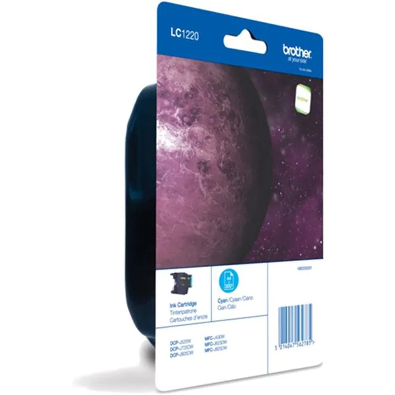 Cartucho Inkjet Brother LC1220C cian 300 páginas