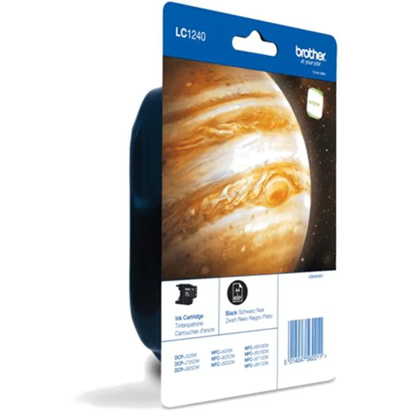 Cartucho Inkjet Brother LC1240BK negro 600 páginas