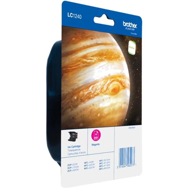 Cartucho Inkjet Brother LC1240M magenta 600 páginas