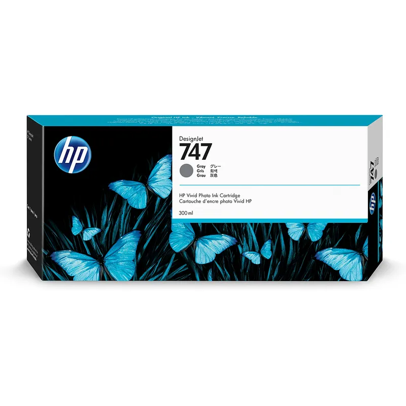 Cartucho Inkjet Hp 747 Gris