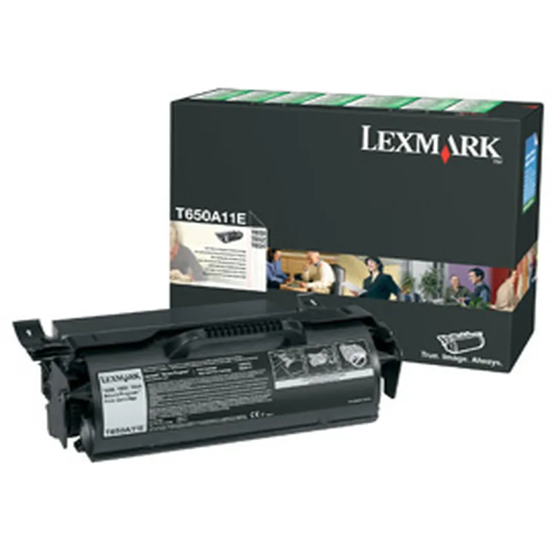 Tóner Lexmark T650A11E negro 7.000 páginas