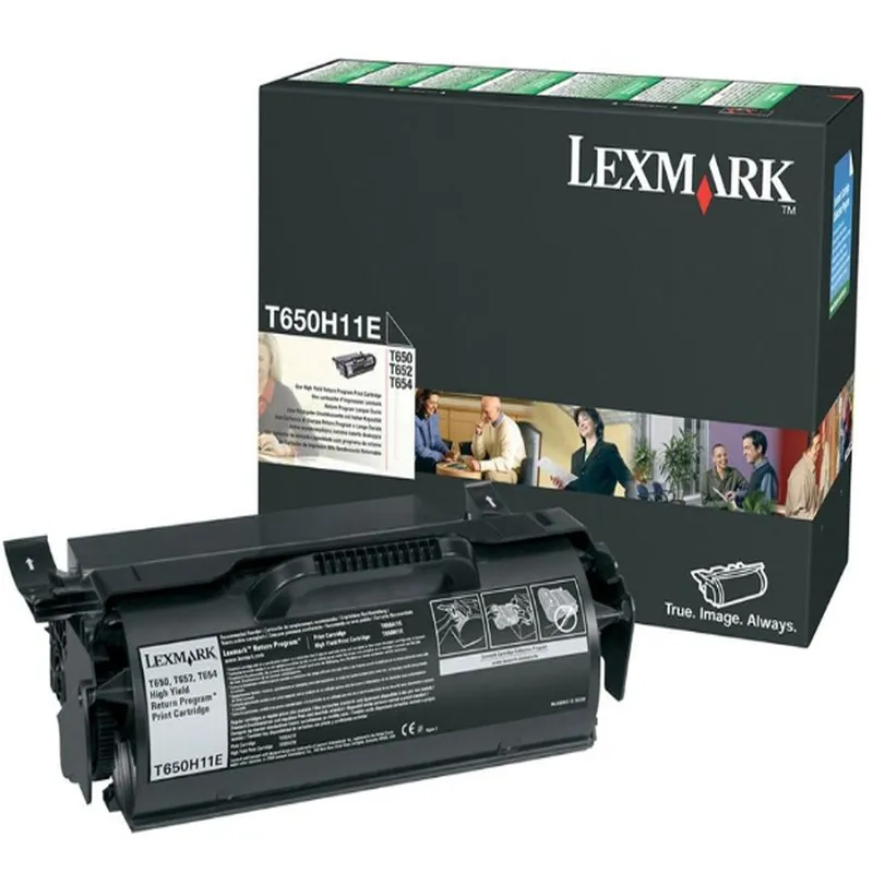 Tóner Lexmark T650H11E negro 25.000 páginas