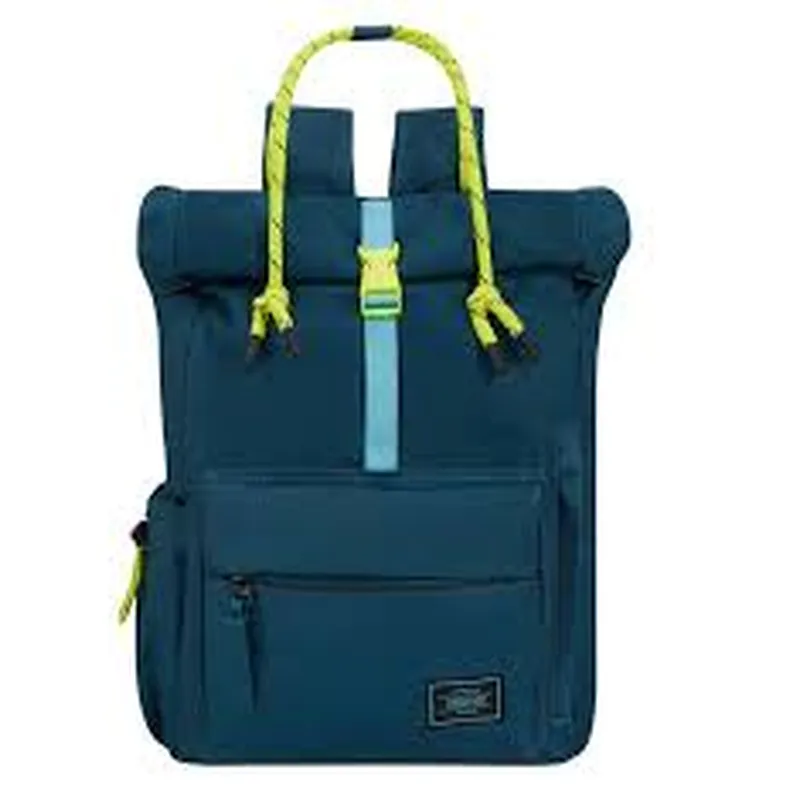 Mochila universitaria Urban Groove backpack city Azul y Amarilla