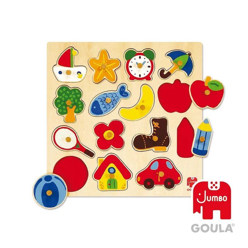 Puzzle siluetas Goula (15pzas)